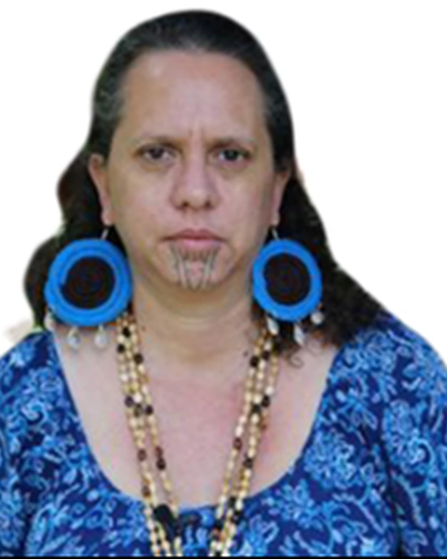 Ranu James | ranu-james A portrait of Ranu James, an instructional designer with dark hair and blue earrings.